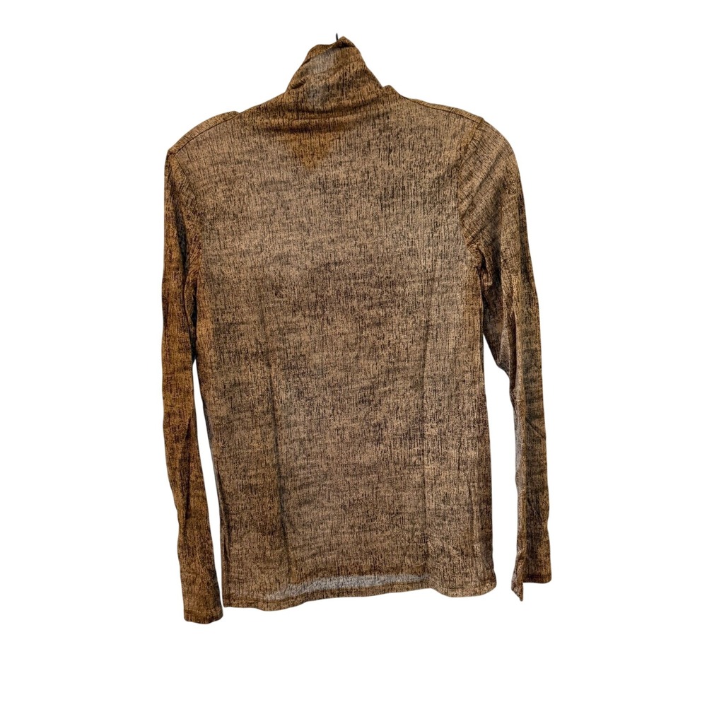 AG Los Angeles Jeans branded turtleneck grey Medium Dark Academia